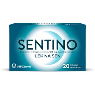 Sentino 12,5 mg, 20 tabletek powlekanych - zdjęcie produktu