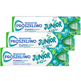 Zestaw Sensodyne Proszkliwo Junior, pasta do zębów dla dzieci, 6-12 lat, 3 x 75 ml - miniaturka zdjęcia produktu