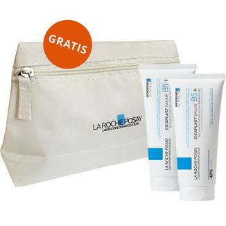 Zestaw La Roche-Posay Cicaplast Baume B5+, kojący balsam regenerujący, 2 x 100 ml + kosmetyczka gratis - zdjęcie produktu