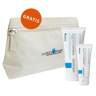Zestaw La Roche-Posay Cicaplast Baume B5+, kojący balsam regenerujący, 100 ml + 40 ml + kosmetyczka gratis - zdjęcie produktu