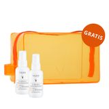 Zestaw Vichy Capital Soleil UV-Age Daily, lekki fluid przeciw oznakom fotostarzenia, SPF 50+, 2 x 40 ml + plastikowa kosmetyczka summer gratis - miniaturka zdjęcia produktu