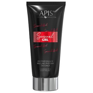 Apis Sensual Girl, oczyszczający peeling ryżowy do ciała, 200 ml - zdjęcie produktu