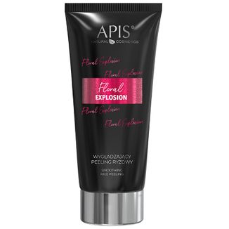 Apis Floral Explosion, wygładzający peeling ryżowy do ciała, 200 ml - zdjęcie produktu