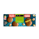 Pure & good ciastka z kremem pistacjowym, w czekoladzie mlecznej, bez dodatku cukru, 96 g - miniaturka zdjęcia produktu