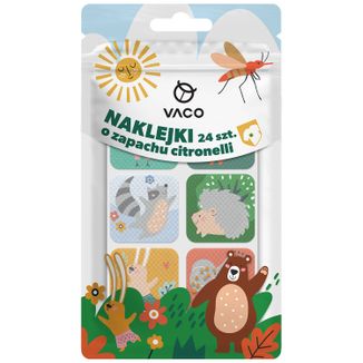 Vaco Kids, naklejki o zapachu citronelli, 24 sztuki - zdjęcie produktu