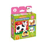 CzuCzu Układam Zwierzątka, układanka dla dzieci, od 2 lat, 20 elementów - miniaturka zdjęcia produktu