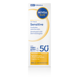 Nivea Sun, krem do twarzy dla skóry wrażliwej, SPF 50+, 40 ml - miniaturka zdjęcia produktu