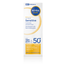 Nivea Sun, krem do twarzy dla skóry wrażliwej, SPF 50+, 40 ml - miniaturka  zdjęcia produktu
