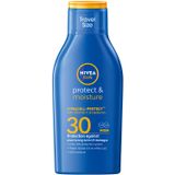 Nivea Sun, nawilżający balsam do opalania, SPF 30, 100 ml - miniaturka zdjęcia produktu