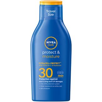 Nivea Sun, nawilżający balsam do opalania, SPF 30, 100 ml Nivea Sun, nawilżający balsam do opalania, SPF 30, 100 ml - zdjęcie produktu