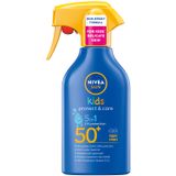 Nivea Sun Kids Protect & Care, spray do opalania dla dzieci, SPF 50+, 250 ml - miniaturka zdjęcia produktu