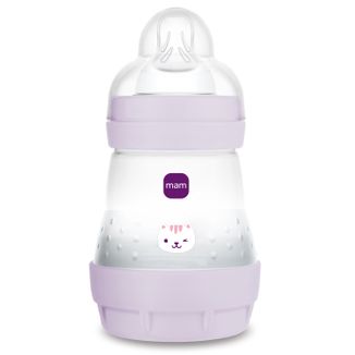 MAM Perfect Start, butelka antykolkowa, ze smoczkiem silikonowym, Grounding in Nature, girl, od urodzenia, 160 ml - zdjęcie produktu
