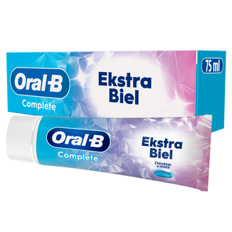 Oral-B Complete Extra White, pasta do zębów, 75 ml - zdjęcie produktu