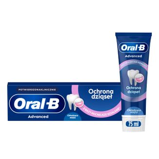 Oral-B Professional Gum Protection, pasta do zębów, chłodząca mięta, 75 ml USZKODZONE OPAKOWANIE Oral-B Professional Gum Protection, pasta do zębów, chłodząca mięta, 75 ml USZKODZONE OPAKOWANIE - zdjęcie produktu