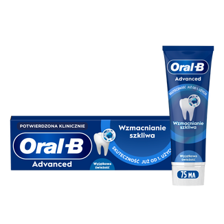 Oral-B Advanced Enamel Strengthening, pasta do zębów, czysta mięta, 75 ml - zdjęcie produktu