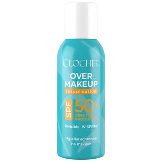 Clochee Over Makeup, mgiełka ochronna na makijaż, SPF 50+, 75 ml - zdjęcie produktu
