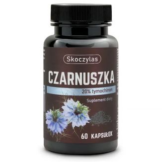 Skoczylas Czarnuszka 20% Tymochinon, 60 kapsułek - zdjęcie produktu