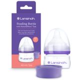 Lansinoh, butelka ze smoczkiem NaturalWave o bardzo wolnym przepływie, 60 ml - miniaturka zdjęcia produktu