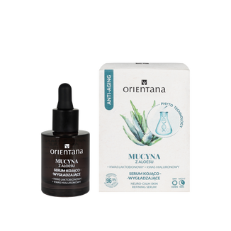 Orientana Phyto Technology, serum kojąco-wygładzające, mucyna z aloesu, 30 ml - zdjęcie produktu