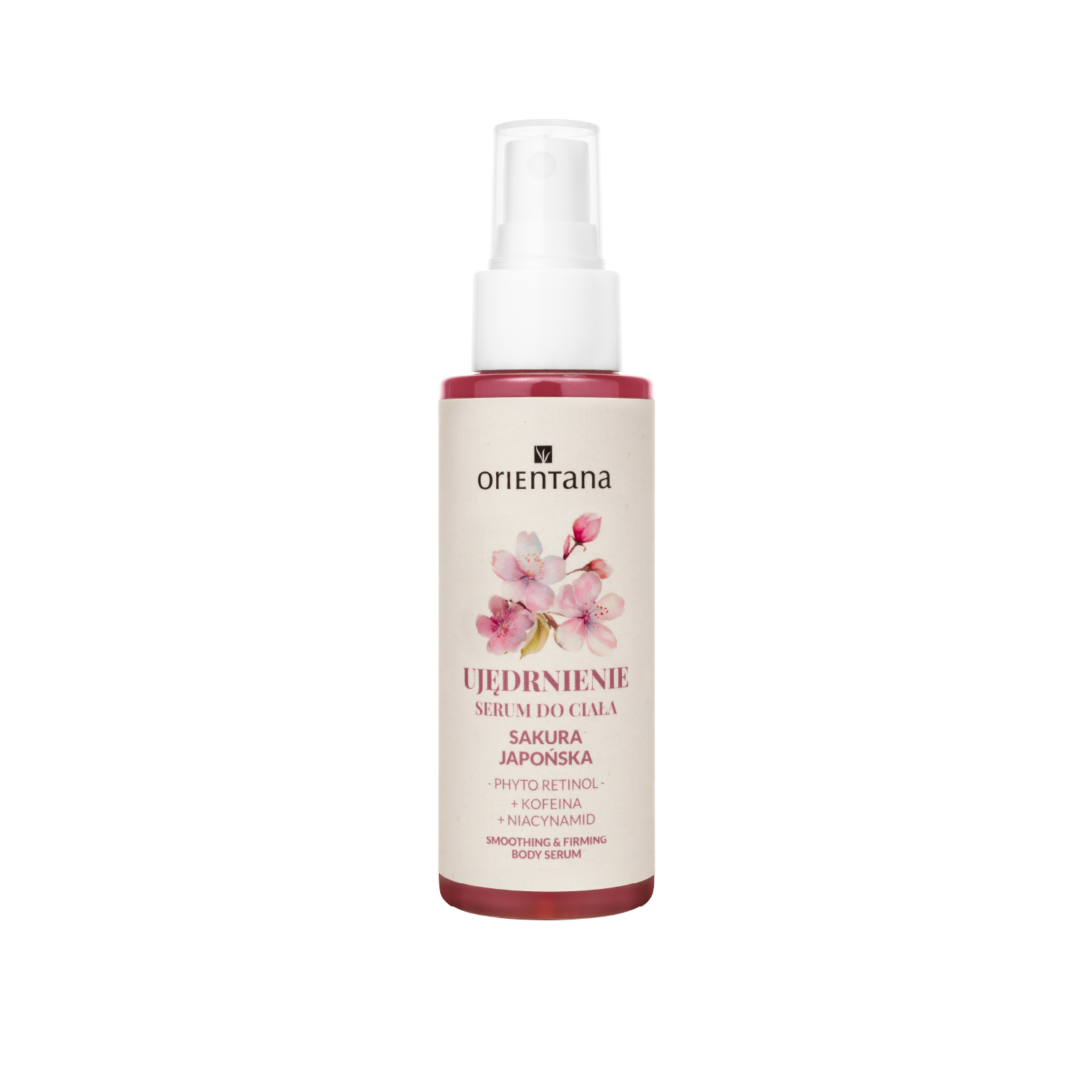 Nieznana Orientana Ujędrnienie, serum do ciała, sakura japońska, 100 ml — Inhaltsstoffe und Bewertung