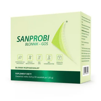 Sanprobi Błonnik-GOS, 1,83 g x 30 saszetek - zdjęcie produktu