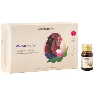 Health Labs GlowMe Pro-Age, shot, smak malinowy, 30 ml x 15 sztuk - zdjęcie produktu