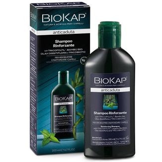 Biokap Anicatuda, szampon wzmacniający przeciw wypadaniu włosów, 200 ml Biokap Anicatuda, szampon wzmacniający przeciw wypadaniu włosów, 200 ml - zdjęcie produktu