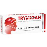 Trymigan 12,5 mg, 6 tabletek powlekanych - miniaturka zdjęcia produktu