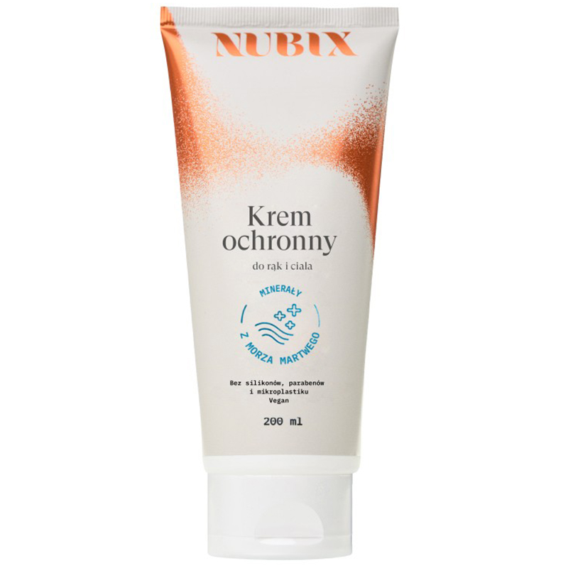 Nieznana Nubix, krem ochronny, dłonie i ciało, 200 ml — Składniki i ocena