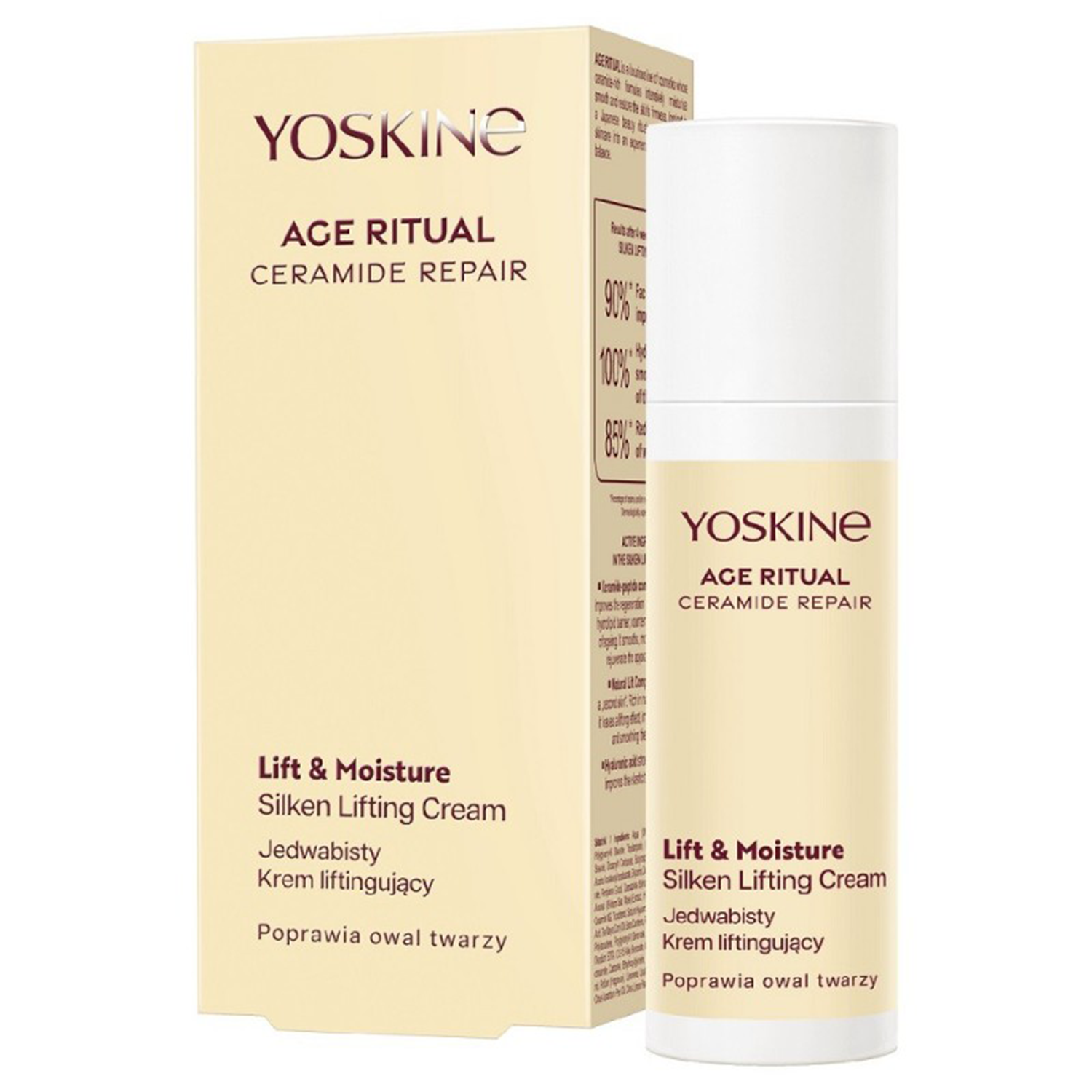 Yoskine Yoskine Age Ritual Ceramide Repair, Creme als Gel mit Ceramiden aufbauend Barriere Haut, 50 ml — Inhaltsstoffe und Bewertung