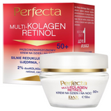 Perfecta Multikolagen Retinol 50+, przeciwzmarszczkowy krem na dzień i na noc, 50 ml - miniaturka zdjęcia produktu