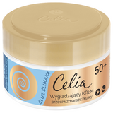 Celia Śluz Ślimaka 50+, wygładzający krem przeciwzmarszczkowy z kwasem hialuronowym, 50 ml - miniaturka zdjęcia produktu