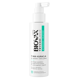 Biovax Trychologic Wypadanie i Objętość, tonik-kuracja do włosów i skóry głowy, 150 ml - zdjęcie produktu
