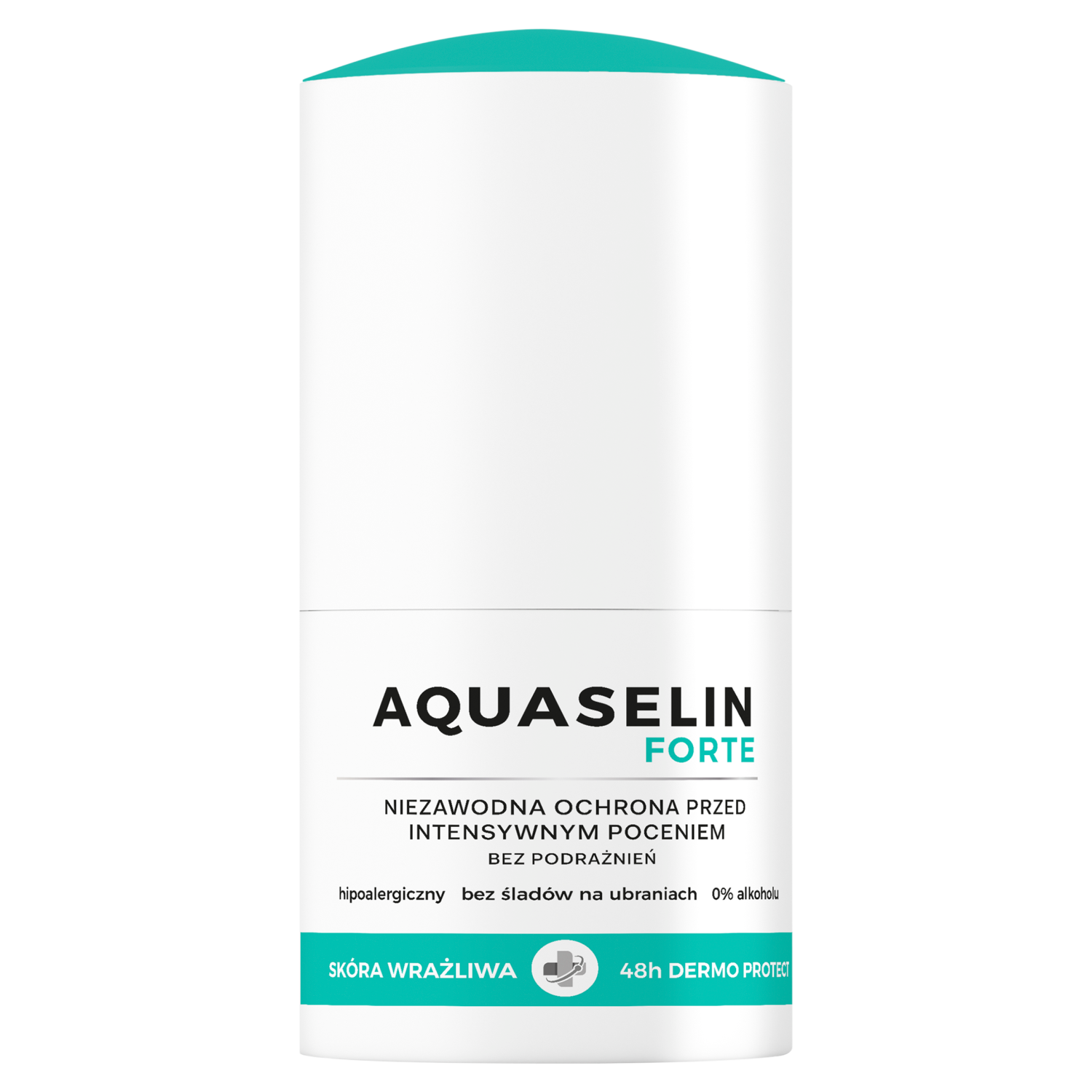 Aquaselin Aquaselin Forte, antyperspirant-kuracja dla skóry wrażliwej, roll-on, 50 ml — Składniki i ocena