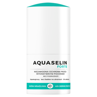 Aquaselin Forte, antyperspirant-kuracja dla skóry wrażliwej, roll-on, 50 ml Aquaselin Forte, antyperspirant-kuracja dla skóry wrażliwej, roll-on, 50 ml - zdjęcie produktu