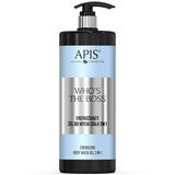 Apis Who's The Boss, energizujący żel do mycia ciała 3w1, 1000 ml - miniaturka zdjęcia produktu