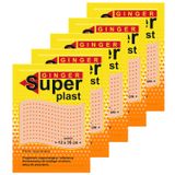 Zestaw Ginger Super plast, plaster rozgrzewający, 12 cm x 18 cm, 5 x 1 sztuka - miniaturka zdjęcia produktu