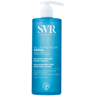 SVR Xerial Gel Lavant Peeling, peelingujący żel do mycia ciała 5% AHA+ 8% PHA, 400 ml - zdjęcie produktu