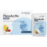 Activlab Pharma FlexActiv Extra, smak mango-ananas, 30 saszetek - miniaturka zdjęcia produktu
