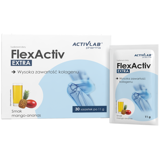 Activlab Pharma FlexActiv Extra, smak mango-ananas, 30 saszetek Activlab Pharma FlexActiv Extra, smak mango-ananas, 30 saszetek - zdjęcie produktu