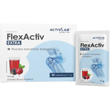 Activlab Pharma FlexActiv Extra, smak porzeczkowo-żurawinowy, 30 saszetek - miniaturka zdjęcia produktu