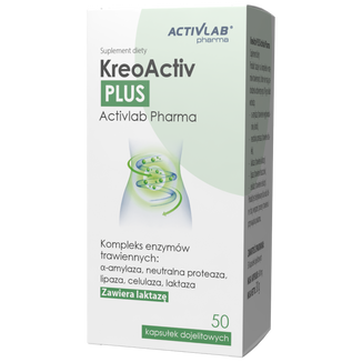 Activlab Pharma KreoActiv Plus, 50 kapsułek dojelitowych - zdjęcie produktu