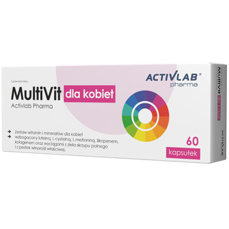 Activlab Pharma MultiVit dla kobiet, 60 kapsułek - zdjęcie produktu