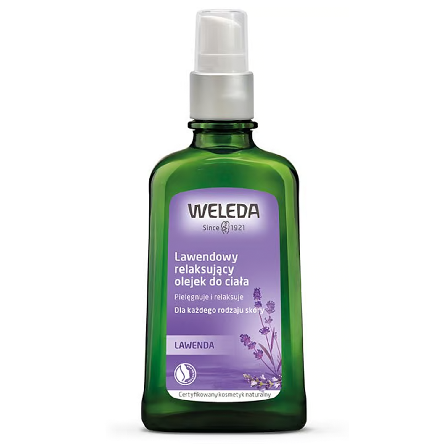Nieznana Weleda, lawendowy relaksujący olejek do ciała, 100 ml