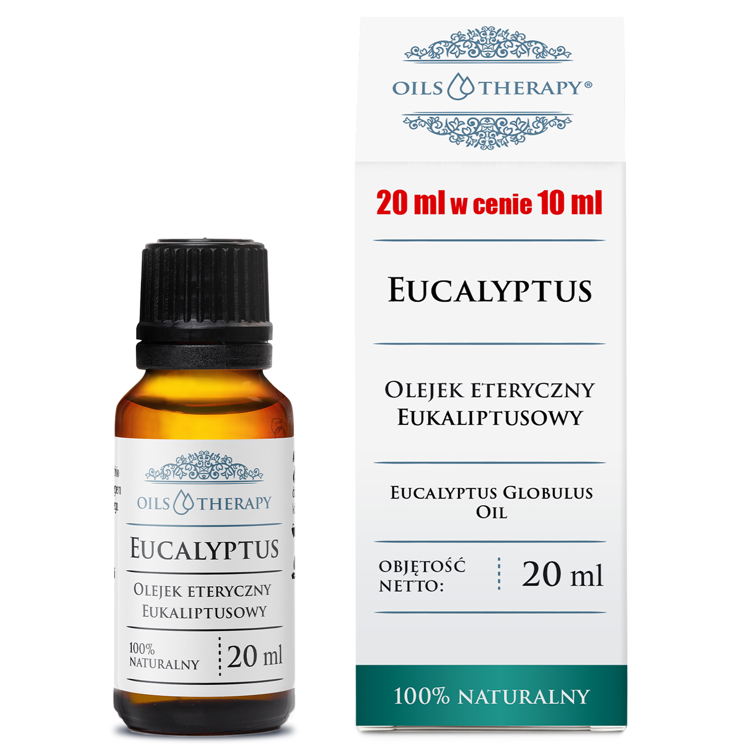 Nieznana Optima Natura, olejek eteryczny eukaliptusowy, 20 ml — Inhaltsstoffe und Bewertung