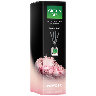 Green Fresh, patyczki zapachowe, powder, 100 ml - zdjęcie produktu