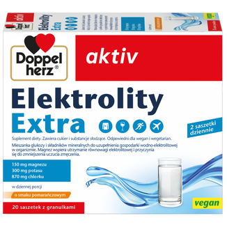 Doppelherz aktiv Elektrolity Extra, 20 saszetek - zdjęcie produktu