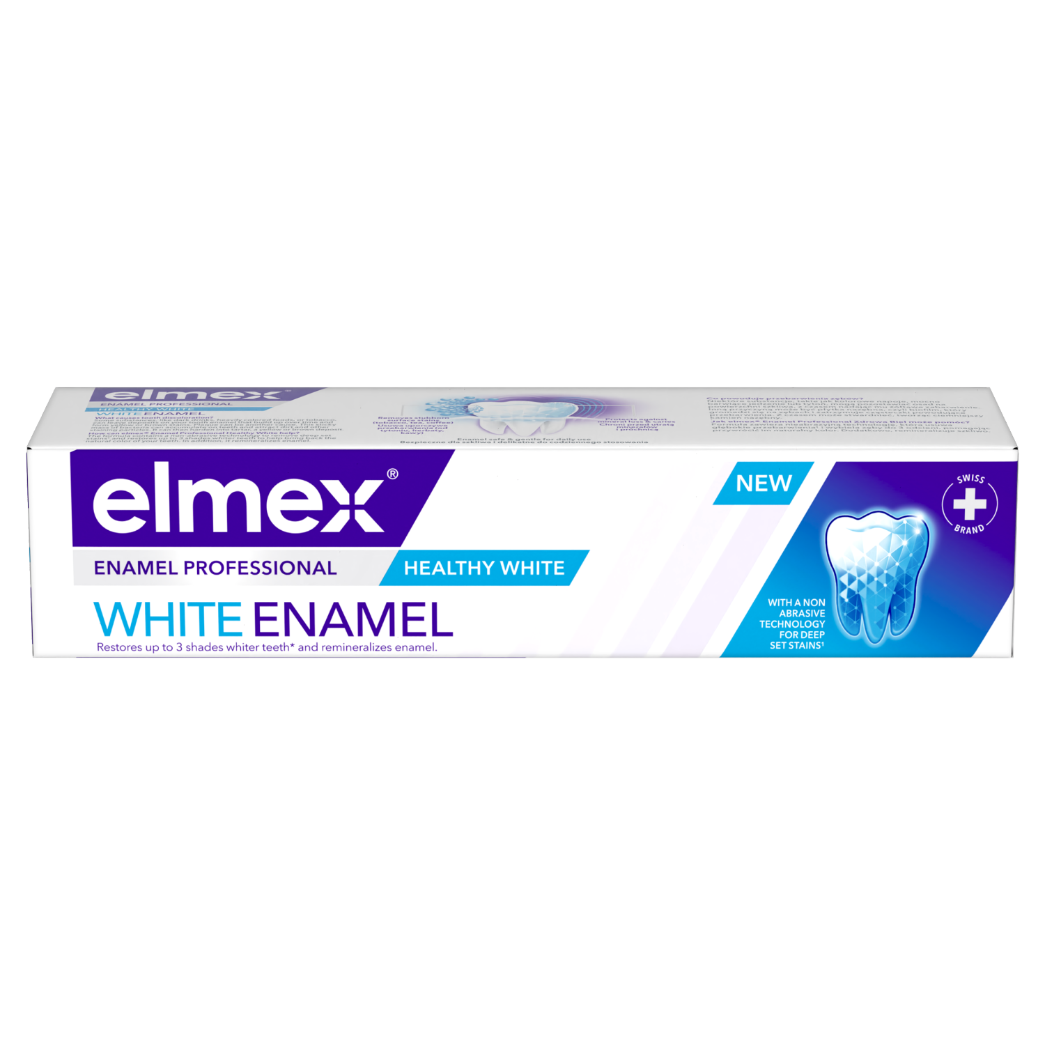 Elmex Enamel Professional weiß Zahnschmelz, Zahnpasta, 75 ml — Inhaltsstoffe und Bewertung