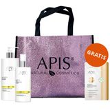 Zestaw Apis Professional Ceramide Repair, łagodna emulsja do mycia twarzy, 500 ml + tonik z ceramidami i wąkrotą azjatycką, 300 ml + torba i płatki pod oczy, 2 sztuki gratis - miniaturka zdjęcia produktu