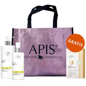 Zestaw Apis Professional Ceramide Repair, łagodna emulsja do mycia twarzy, 500 ml + tonik z ceramidami i wąkrotą azjatycką, 300 ml + torba i płatki pod oczy, 2 sztuki gratis Zestaw Apis Professional Ceramide Repair, łagodna emulsja do mycia twarzy, 500 ml + tonik z ceramidami i wąkrotą azjatycką, 300 ml + torba i płatki pod oczy, 2 sztuki gratis - zdjęcie produktu